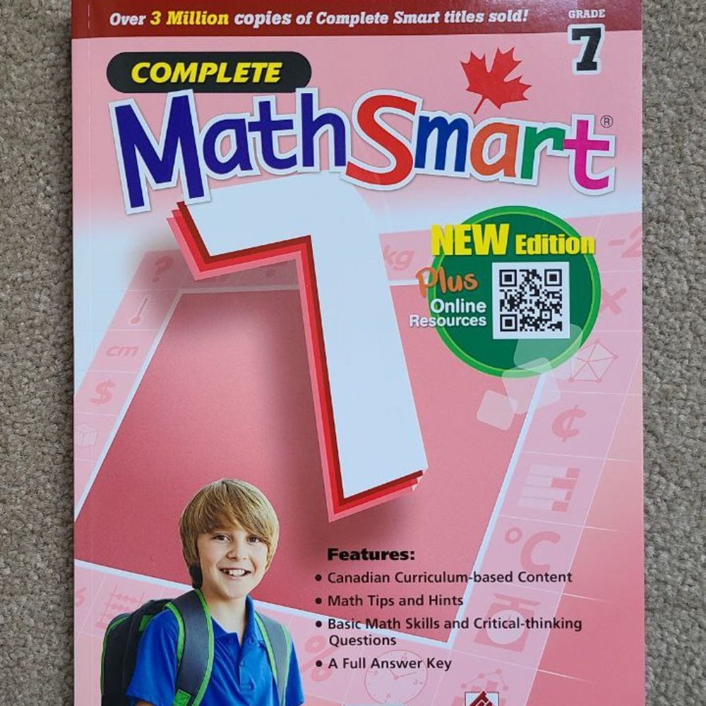 4/$20‎ Complete MathSmart 7: Grade 7 - Paperback